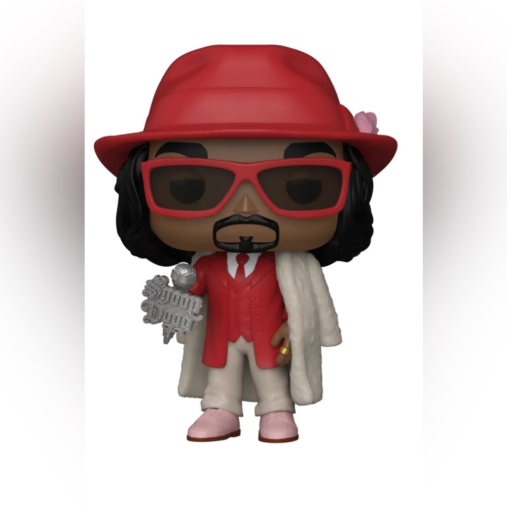 NWT Funko Pop! Rocks: Snoop Dogg with Fur Coat Vinyl Figure